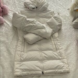 The North Face White Puffer Jacket